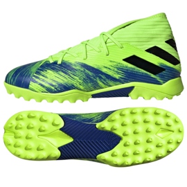 Adidas Nemeziz 19.3 Tf M FV3994 football boots multicolored green Adidas Nemeziz 19.3 Tf M FV3994 football boots multicolored green