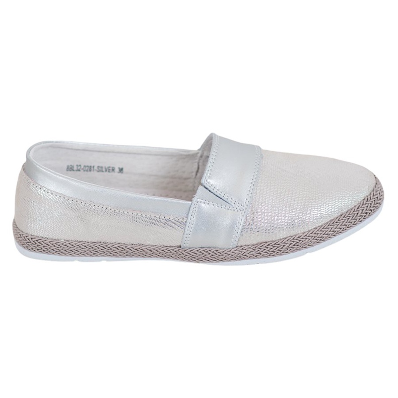 Evento Comfortable Silver Slipons grey