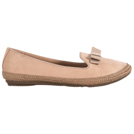Classic Lords With A VINCEZA Bow beige Classic Lords With A VINCEZA Bow beige
