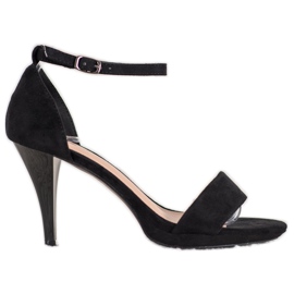 Sexy black high heels from VINCEZA Sexy black high heels from VINCEZA