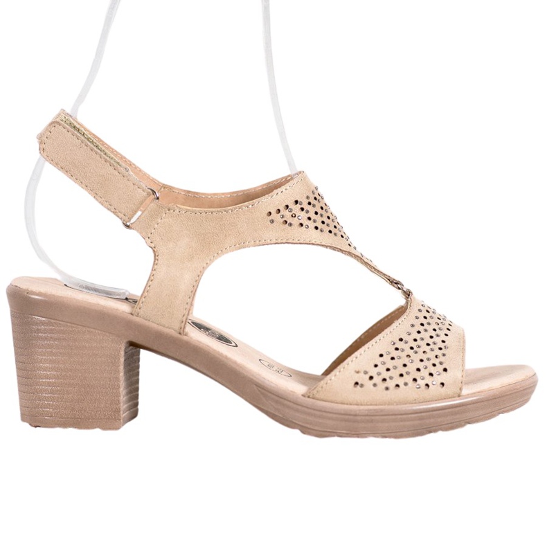 SHELOVET Comfortable Velcro sandals brown SHELOVET Comfortable Velcro sandals brown