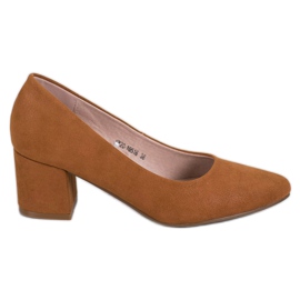 W. Potocki Classic high heels brown