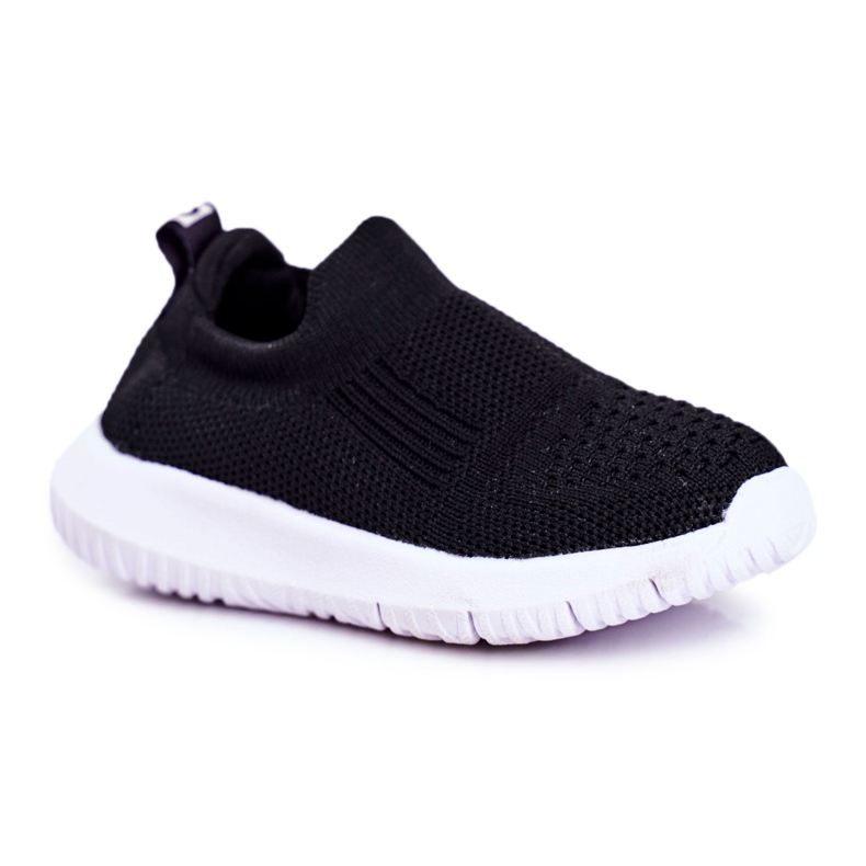 Apawwa Sport Children's Shoes Slip-On Black Eltros