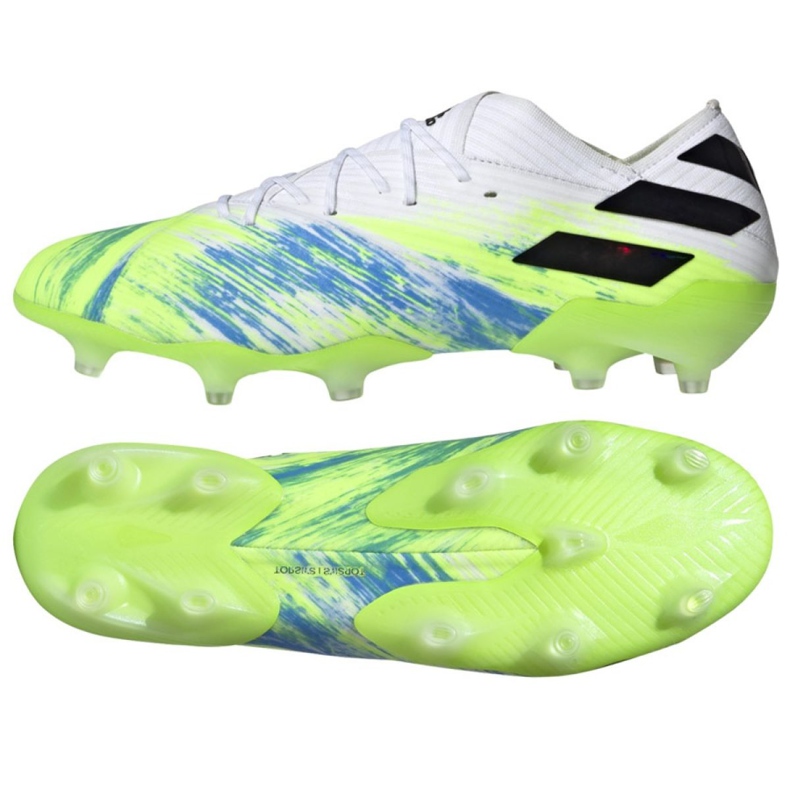 Adidas Nemeziz 19.1 Fg M EG7325 football boots multicolored green