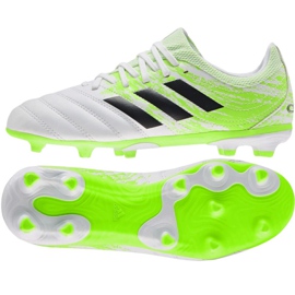 Adidas Copa 20.3 Fg Jr EF1913 football boots multicolored green Adidas Copa 20.3 Fg Jr EF1913 football boots multicolored green
