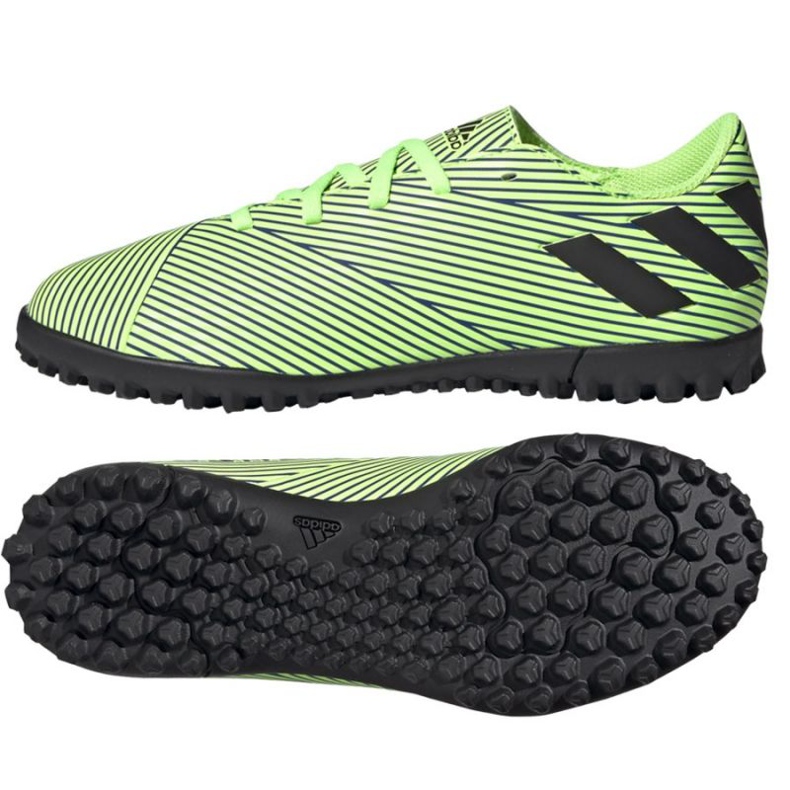 Adidas Nemeziz 19.4 Tf Jr FV3314 football boots multicolored green