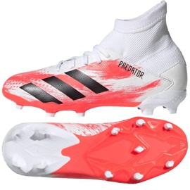 Adidas Predator 20.3 Fg Jr EG0927 football boots multicolored white Adidas Predator 20.3 Fg Jr EG0927 football boots multicolored white
