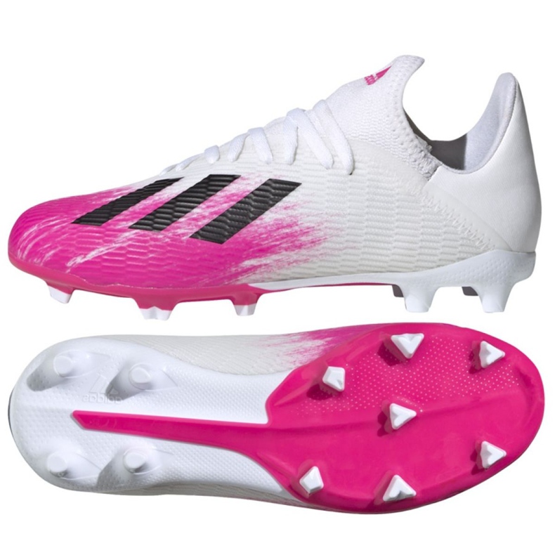 Adidas X 19.3 Fg Jr EG7150 football boots multicolored white