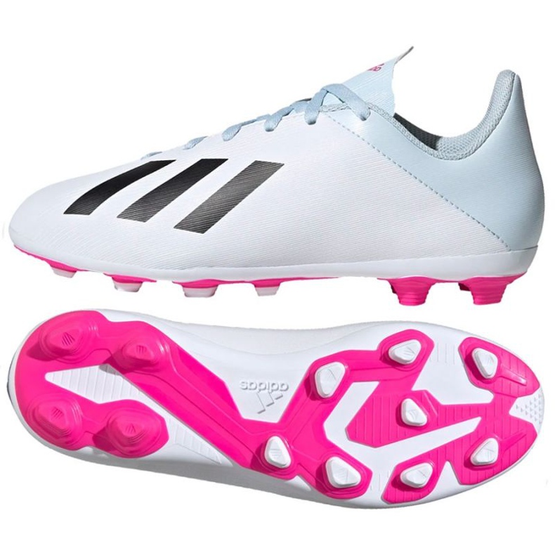 Adidas X 19.4 FxG Jr EF1616 football boots multicolored white