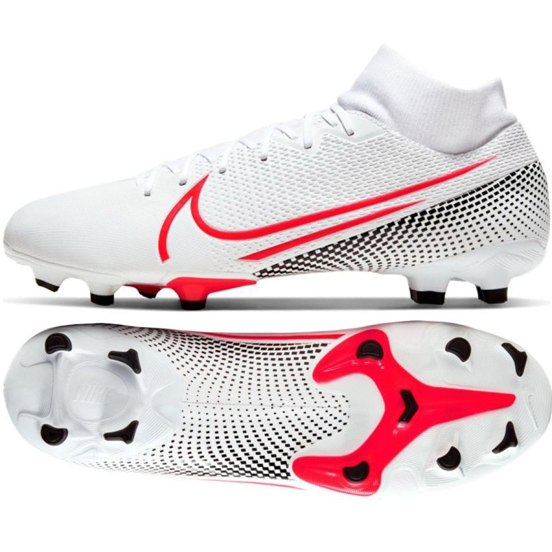 Nike Mercurial Superfly 7 Academy FG / MG M AT7946-160 football shoe multicolored white