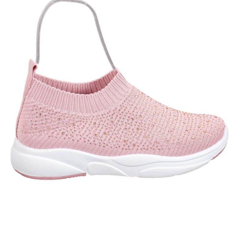 Kayla Sports shoes with crystals pink Kayla Sports shoes with crystals pink