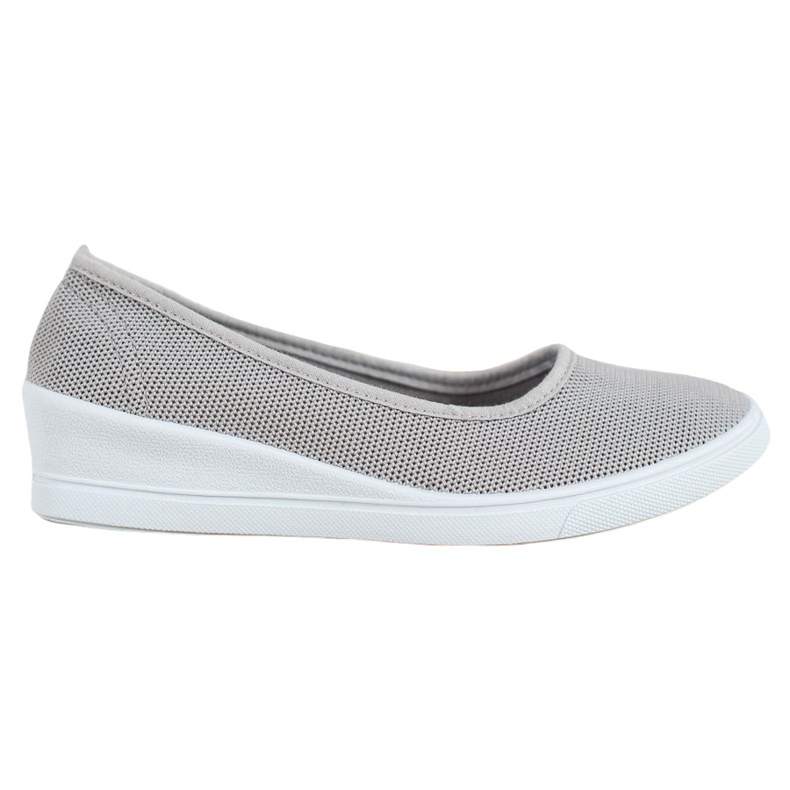 SHELOVET Gray Casual Ballerinas grey SHELOVET Gray Casual Ballerinas grey