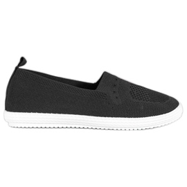 Via Giulia  Black Slipons Via Giulia  Black Slipons