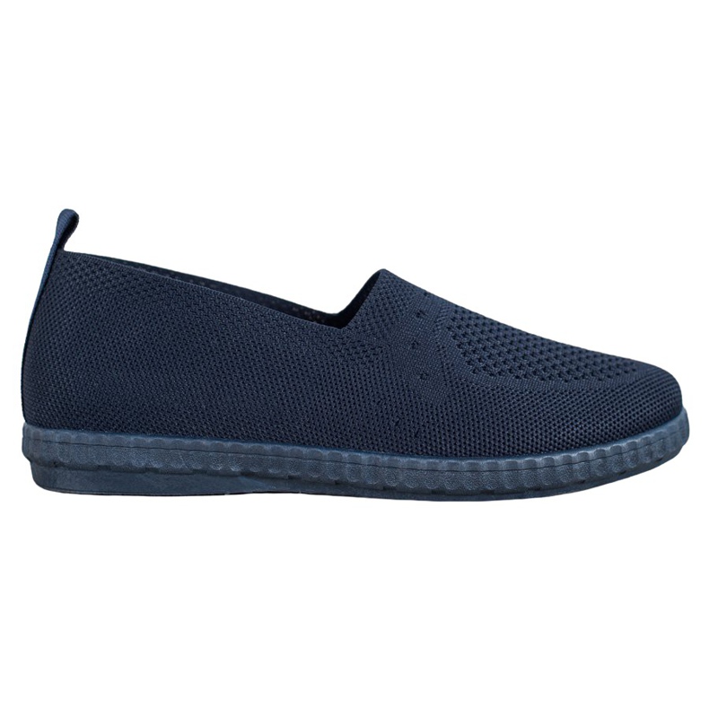 Via Giulia  Openwork Slip On Sneakers navy blue blue