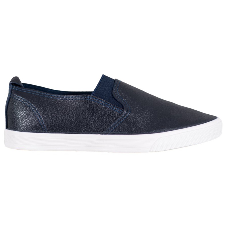 Bona Eco Leather Slipons blue