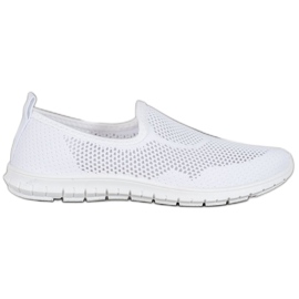 Bona Openwork Slipons white