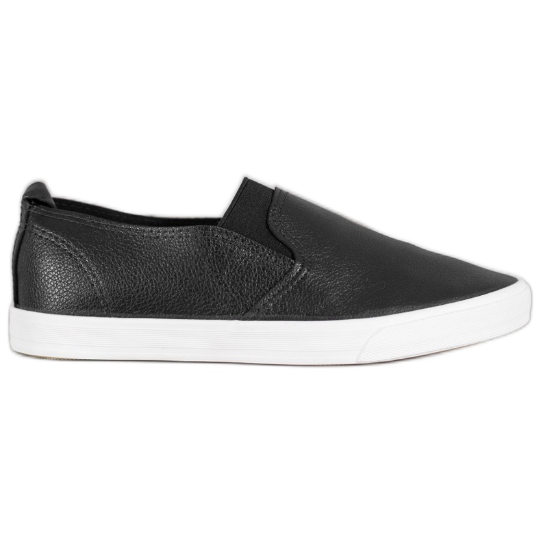 Bona Eco Leather Slipons black