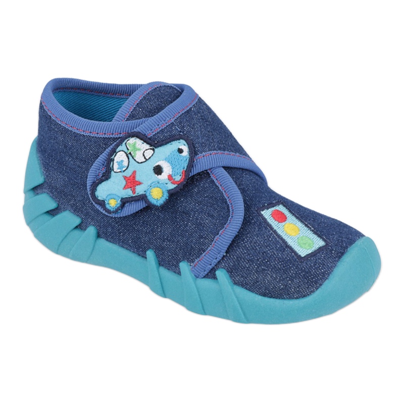 Befado children's shoes 523P015 navy blue blue