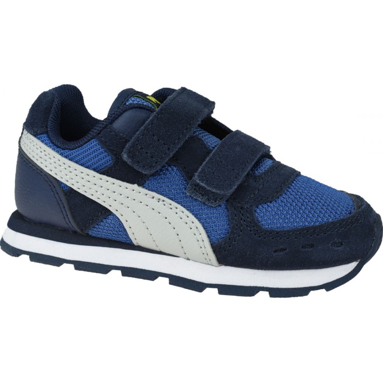 Puma Vista V Infants Jr 369541-09 white navy blue blue Puma Vista V Infants Jr 369541-09 white navy blue blue