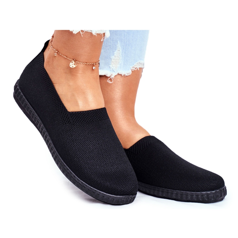 Women's Sneakers Slip-on Sneakers Black Grigio