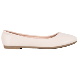 Diamantique Beige ballerinas Diamantique Beige ballerinas