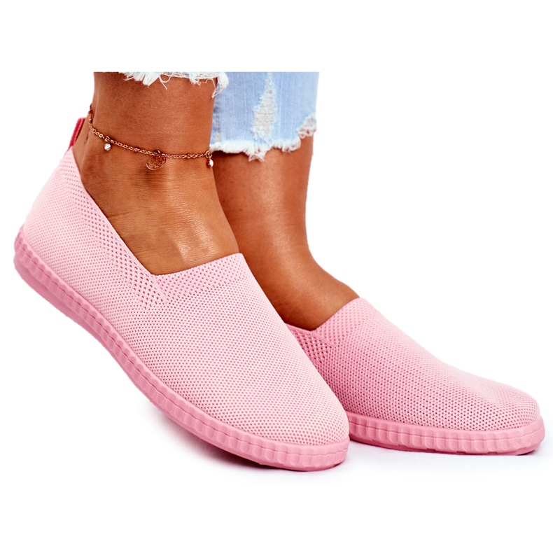 PS1 Women's Sneakers Slip-on Sneakers Pink Grigio PS1 Women's Sneakers Slip-on Sneakers Pink Grigio