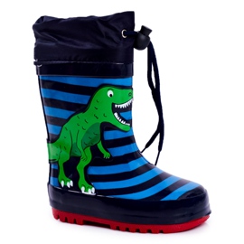 Apawwa Children's rubber galoshes Navy Blue Dinosaur Mordeso green Apawwa Children's rubber galoshes Navy Blue Dinosaur Mordeso green