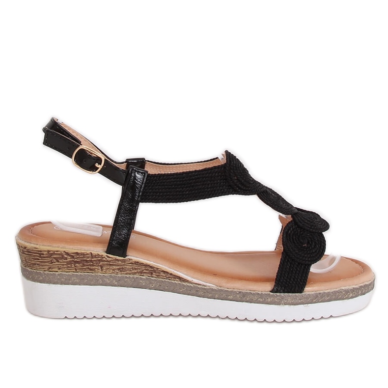 Black women's sandals L6628 Black Black women's sandals L6628 Black