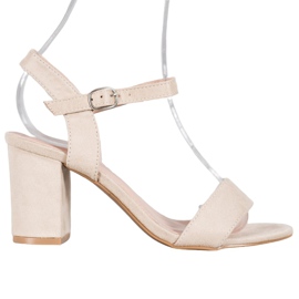 Nio Nio Sandals On A Bar brown Nio Nio Sandals On A Bar brown