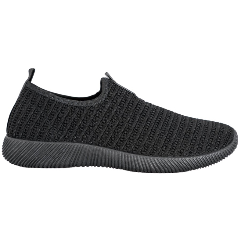 Melisa Textile Slip On Shoes black