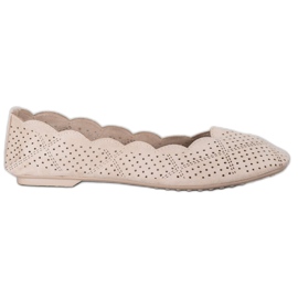 Small Swan Openwork ballerinas brown Small Swan Openwork ballerinas brown