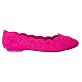 Small Swan Openwork ballerinas pink Small Swan Openwork ballerinas pink