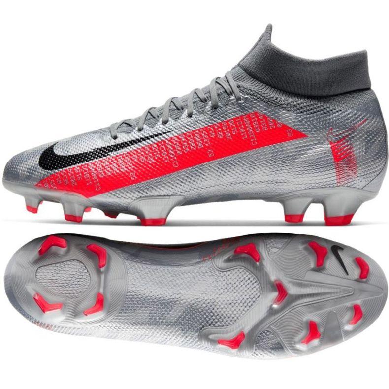 Nike Mercurial Superfly 7 Pro Fg M AT5382-906 soccer shoes multicolored grey