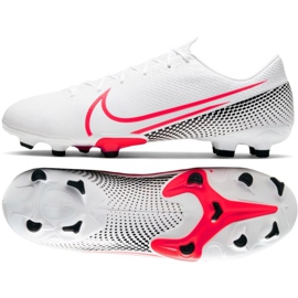 Nike Mercurial Vapor 13 Academy FG / MG M AT5269-160 soccer shoes multicolored white Nike Mercurial Vapor 13 Academy FG / MG M AT5269-160 soccer shoes multicolored white
