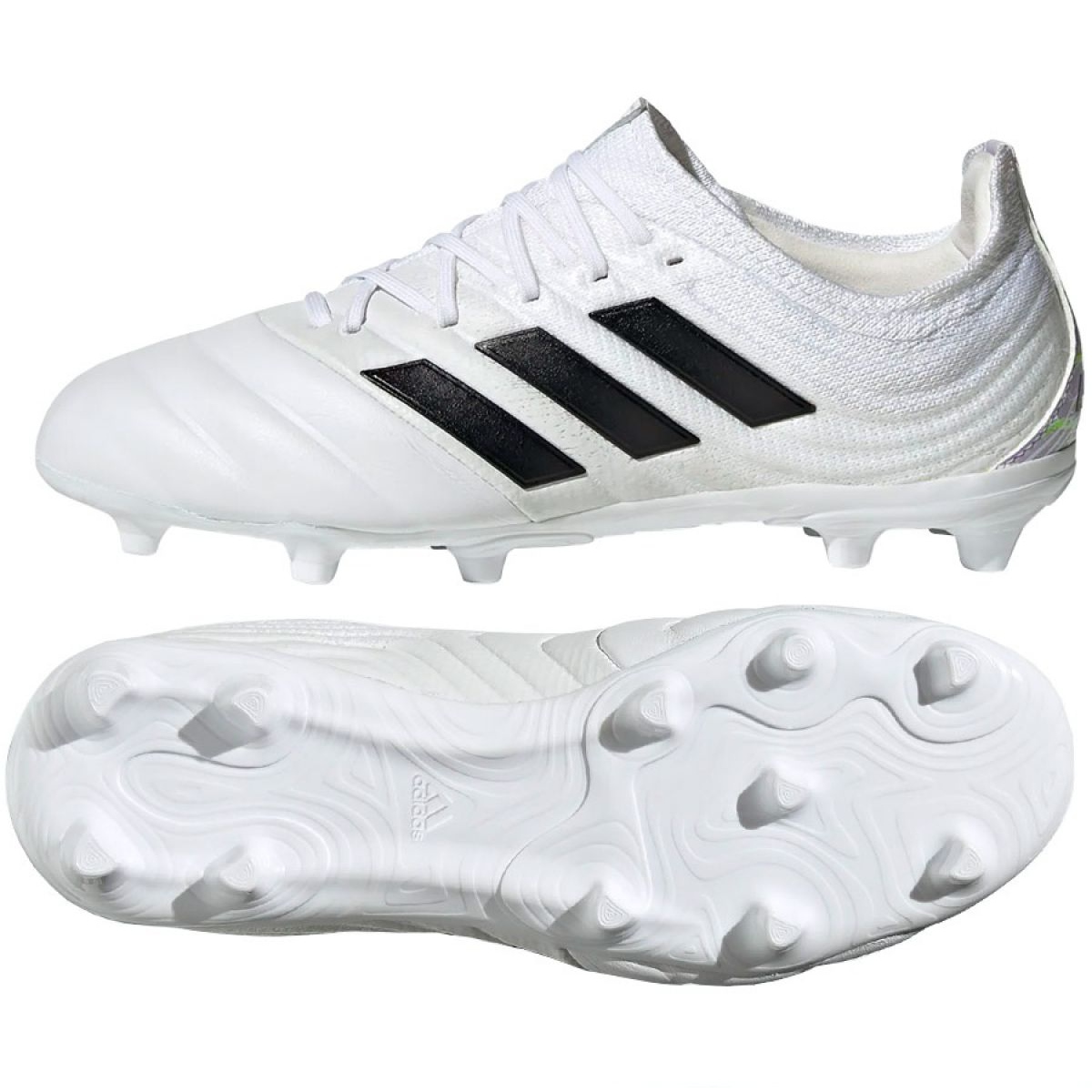 White adidas footy boots Clearance