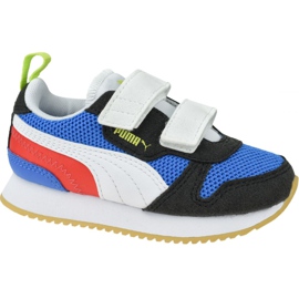 Puma R78 V Infants 373618 03 black blue Puma R78 V Infants 373618 03 black blue