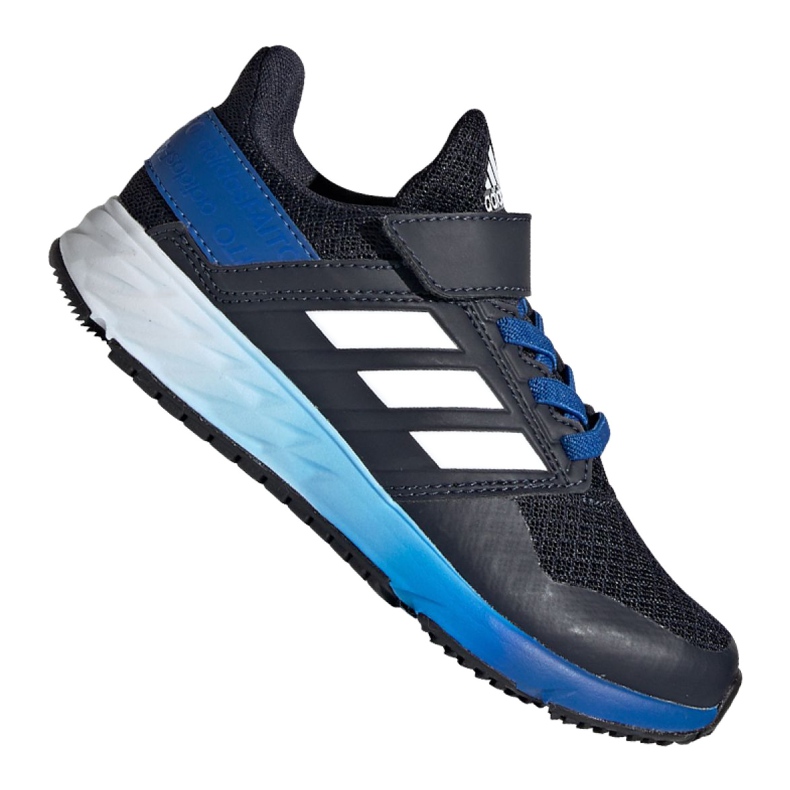 Adidas FortaFaito Jr EE7313 shoes white navy blue blue