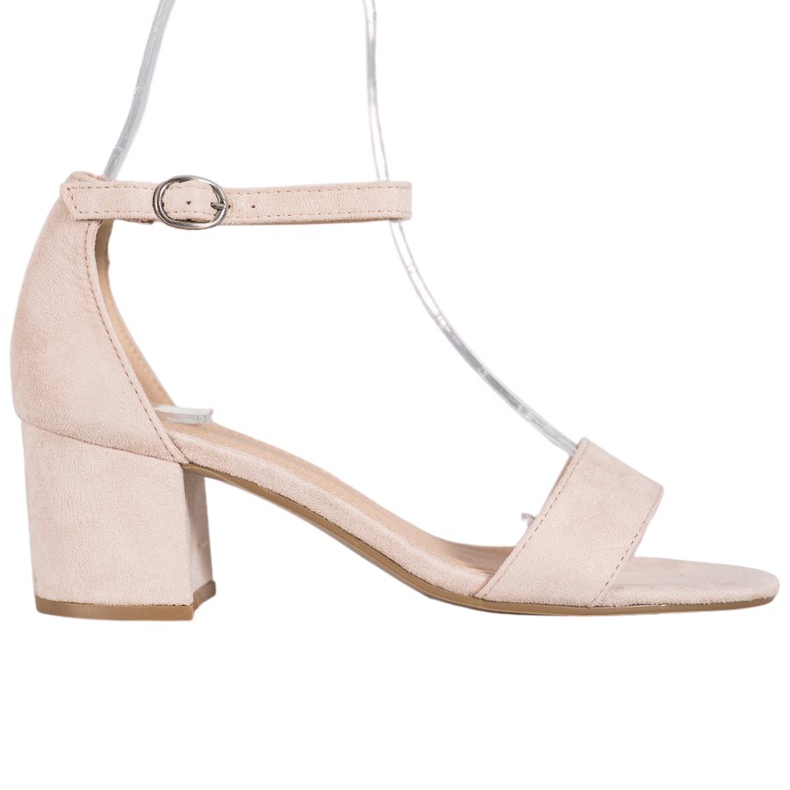 Diamantique Casual Sandals On A Bar brown