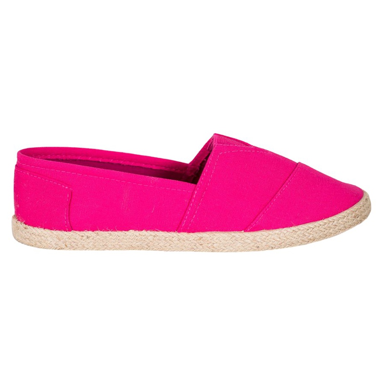 Tony Pink Slip-On Espadrilles