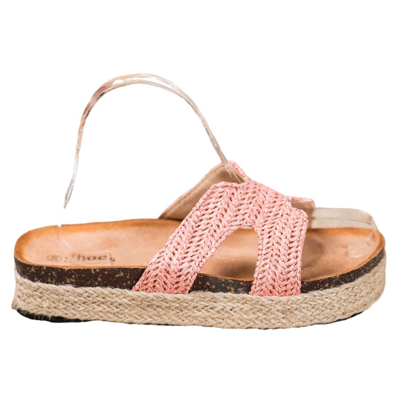 SHELOVET Comfortable Casual Slippers pink