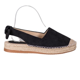 Nio Nio Espadrilles With A Discovered Heel black