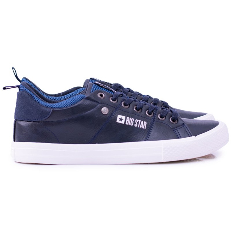 Big Star Men's Navy Blue Sneakers BB174010