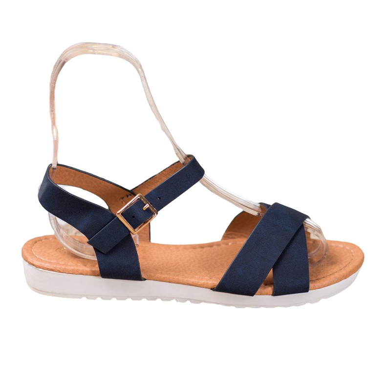 SHELOVET Comfortable Textile Sandals blue SHELOVET Comfortable Textile Sandals blue