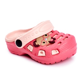 Giolan Children's Slippers Foam Crocs Red Sweet Teddy multicolored Giolan Children's Slippers Foam Crocs Red Sweet Teddy multicolored
