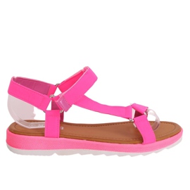 Pink women's sandals WS9027 Rose