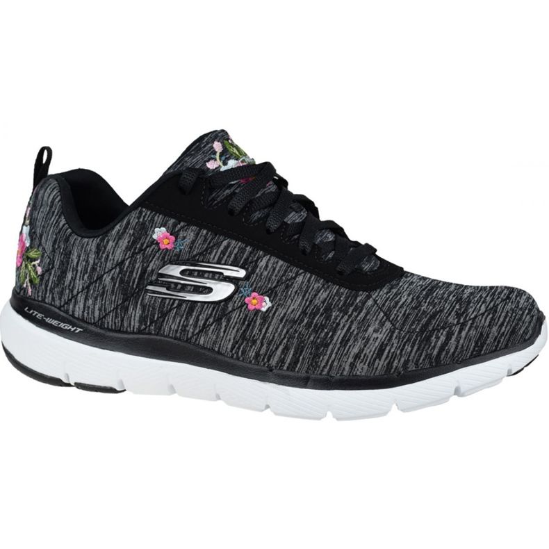 Skechers Flex Appeal 3.0 W 13074-BKW black Skechers Flex Appeal 3.0 W 13074-BKW black