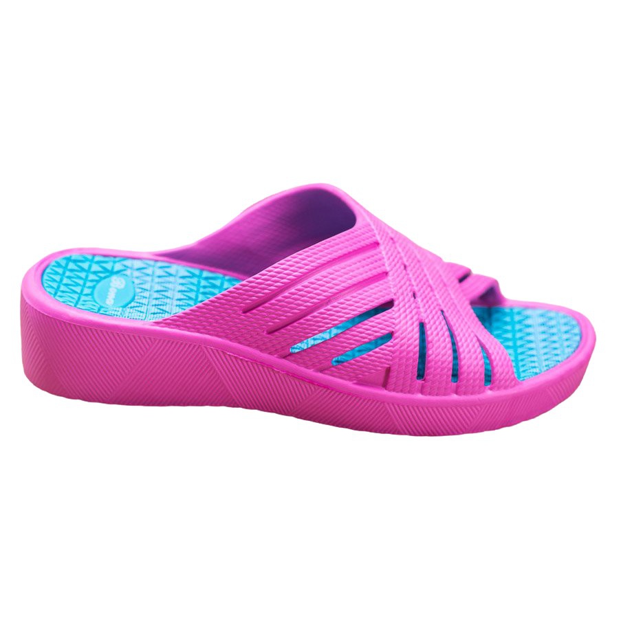 Bona Comfortable Light Slippers violet pink - KeeShoes