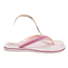 Bona Flip Flops With Glitter pink Bona Flip Flops With Glitter pink