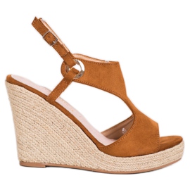 Goodin Closed Espadrilles Sandals brown