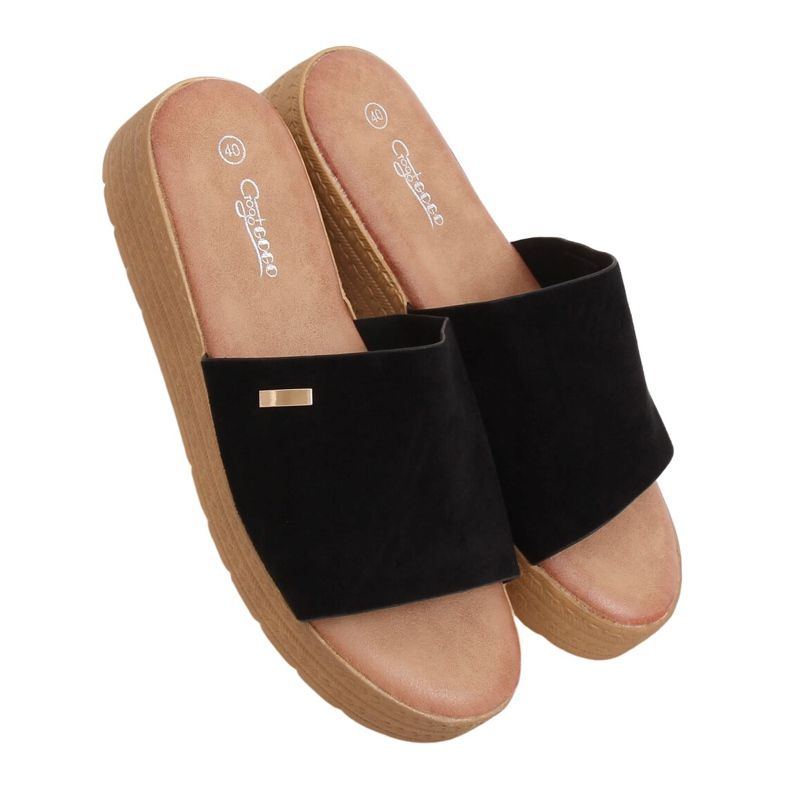 Black women's black G-576 Black